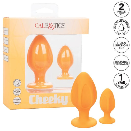 CALEXOTICS - TAPÓN ANAL ATREVIDO NARANJA