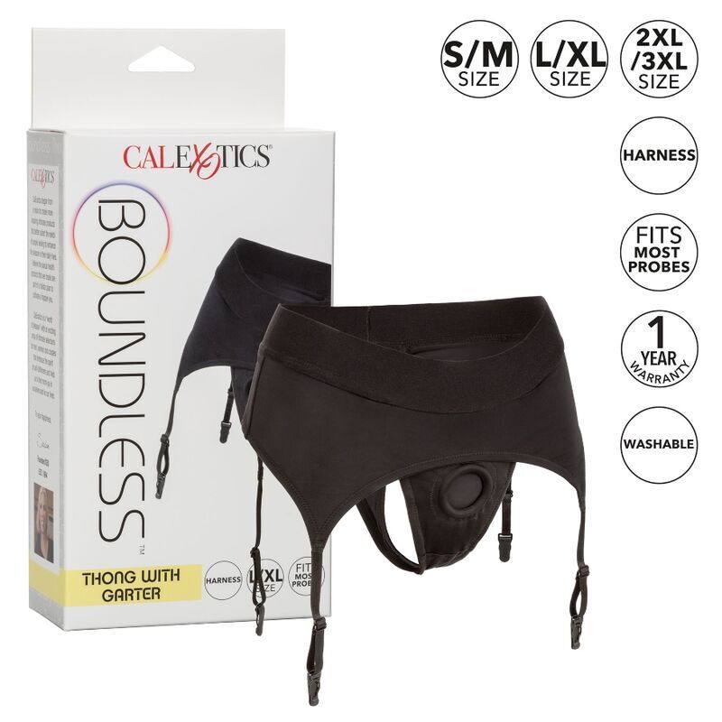 CALEXOTICS - TANGA SIN LÍMITES CON LIGUERO L/XL