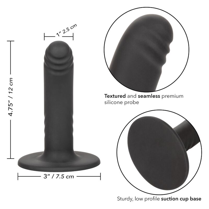 CALEXOTICS - DILDO SIN LÍMITES 12 CM COMPATIBLE CON ARNÉS