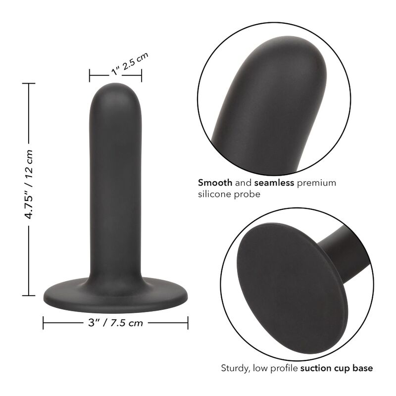 CALEXOTICS - DILDO BOUNDLESS 12 CM COMPATIBLE CON ARNÉS LISO