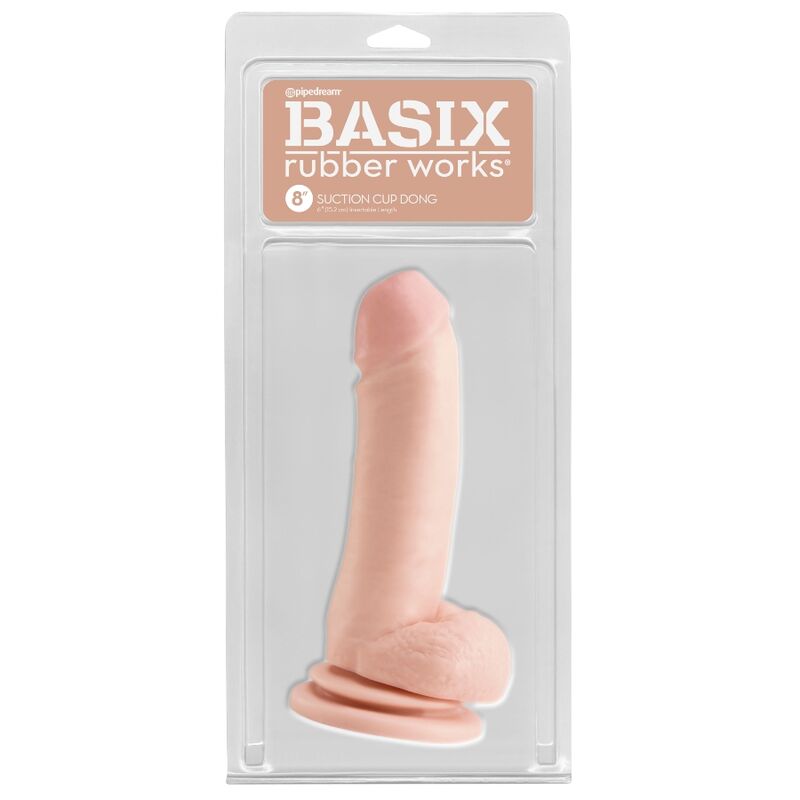 BASIX - PENE DE GELATINA DE SUCCIÓN NATURAL 18 CM