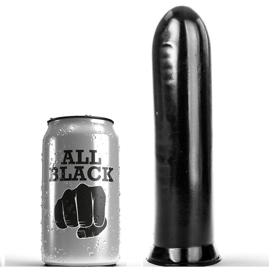 TODO NEGRO - DILDO NEGRO 19 CM
