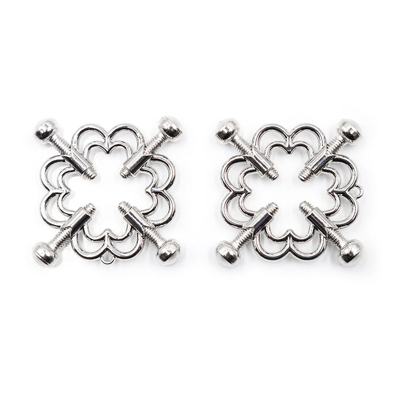 OHMAMA FETISH - PINZAS DE FLORES METÁLICAS