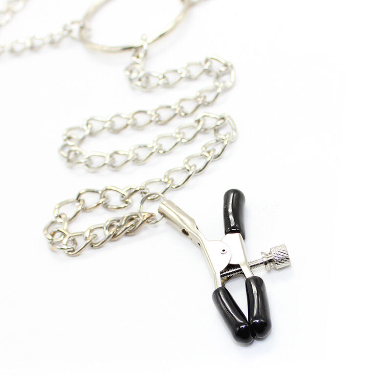 OHMAMA FETISH - PINZAS METÁLICAS PARA PEZONES 3 EN 1