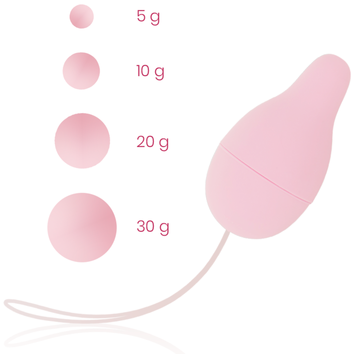OHMAMA - SISTEMA DE PESAS KEGEL PARA EL DESARROLLO DEL SUELO PÉLVICO