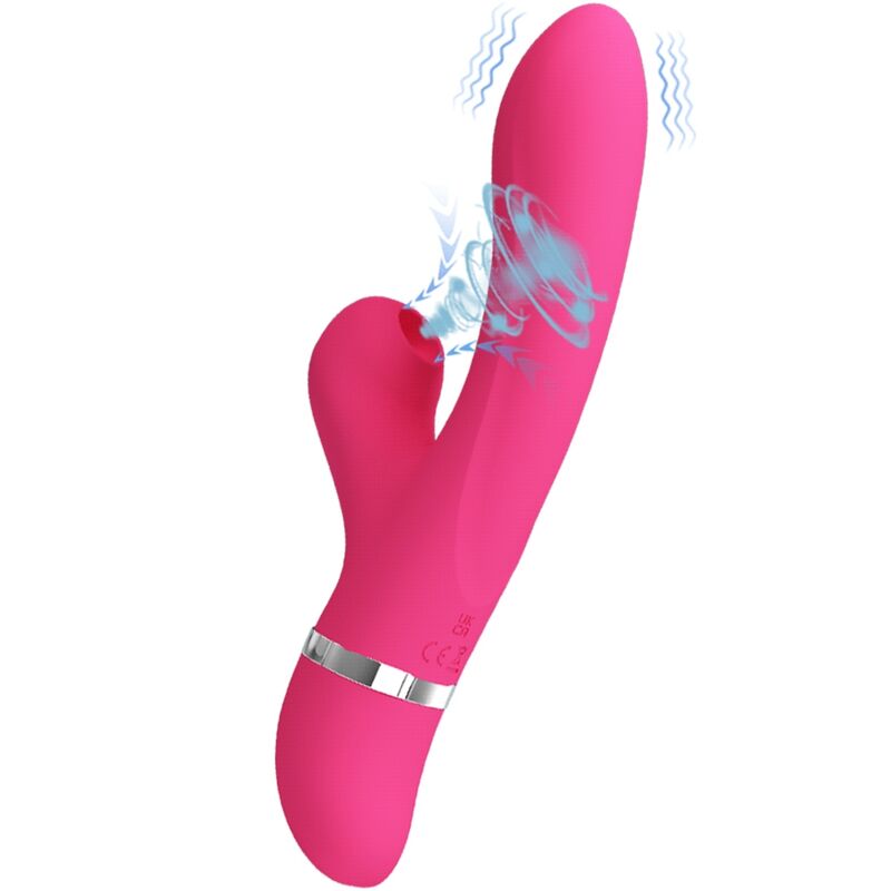 PRETTY LOVE - VIBRADOR Y SUCTOR WILLOW RABBIT