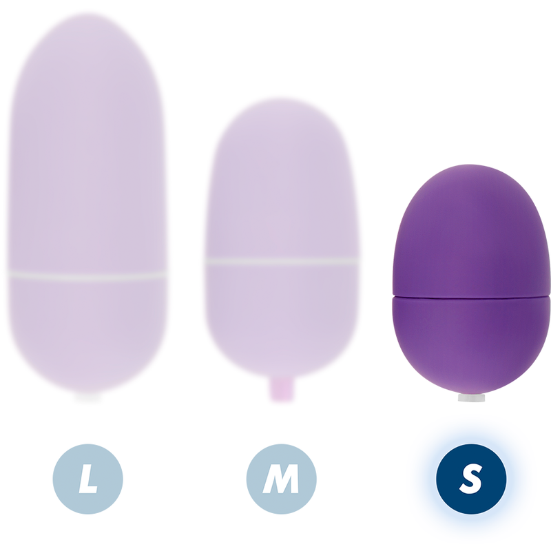 EN LÍNEA - HUEVO VIBRADOR CON CONTROL REMOTO MORADO