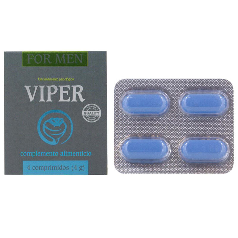 COBECO - VIPER PARA HOMBRES 4 COMPRIMIDOS