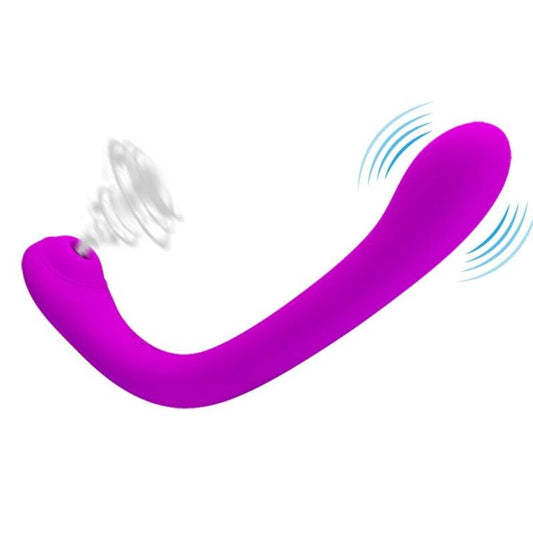 PRETTY LOVE - VIBRADOR Y SUCCIONADOR DE CLÍTORIS ALEX LILA