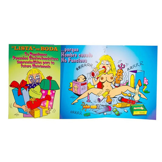 FEMARVI - TARJETA DE LISTA DE BODA /ES