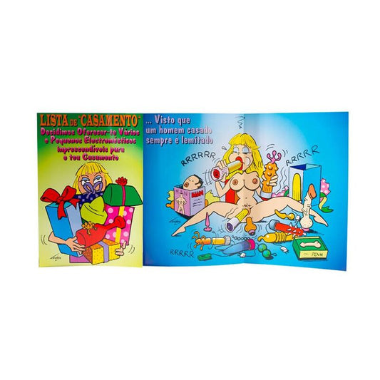 FEMARVI - TARJETA DE LISTA DE BODA /PT