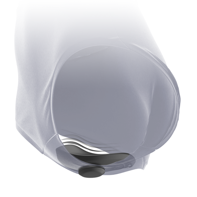 BLACK&amp;SILVER - PRESTON BRAGUITA VIBRADORA DE SILICONA RECARGABLE NEGRA