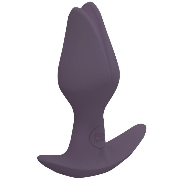 FUN FACTORY - BOTINES FEMENINOS PLUG ANAL PARA MUJER COLOR GRIS OSCURO