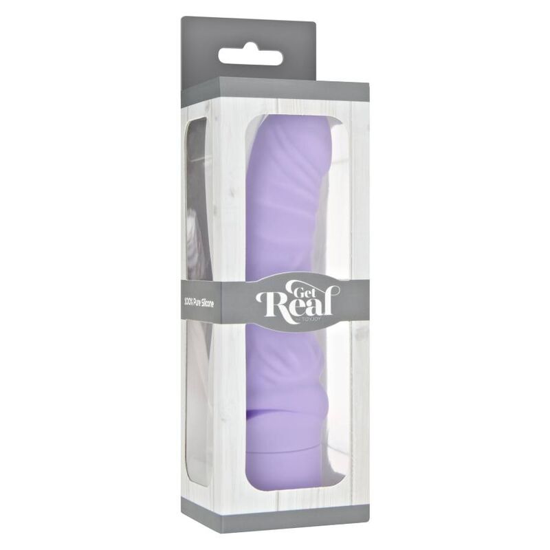 GET REAL - MINI VIBRADOR CLÁSICO DEL PUNTO G MORADO