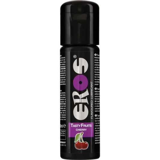 EROS - LUBRICANTE CON SABOR A FRUTAS SABROSAS CEREZA 100 ML