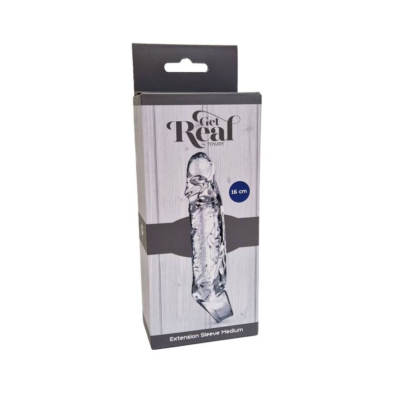 GET REAL - FUNDA EXTENSIONAL MEDIANA TRANSPARENTE