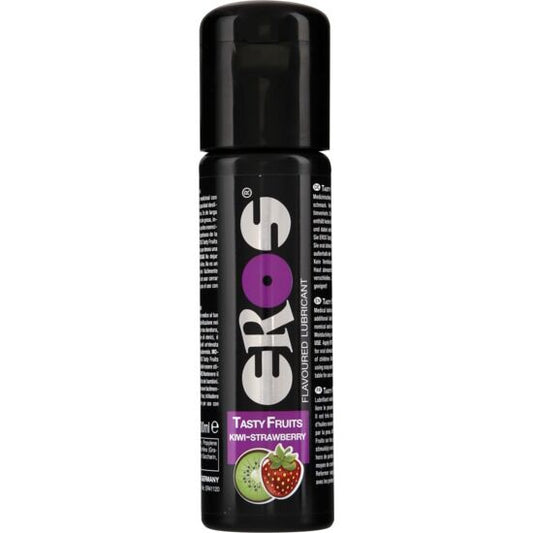 EROS - LUBRICANTE CON SABOR A FRUTAS SABROSAS KIWI-FRESA 100 ML
