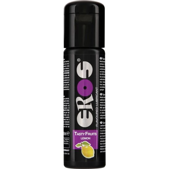 EROS - LUBRICANTE SABOR FRUTAS SABROSAS LIMÓN 100 ML