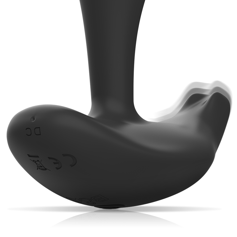 BLACK&amp;SILVER - DWAYNE PLUG ANAL DE SILICONA CON CONTROL REMOTO