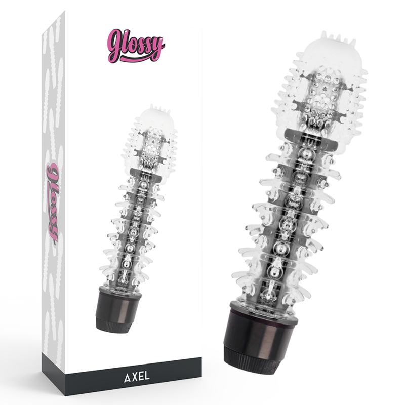 GLOSSY - VIBRADOR NEGRO AXEL