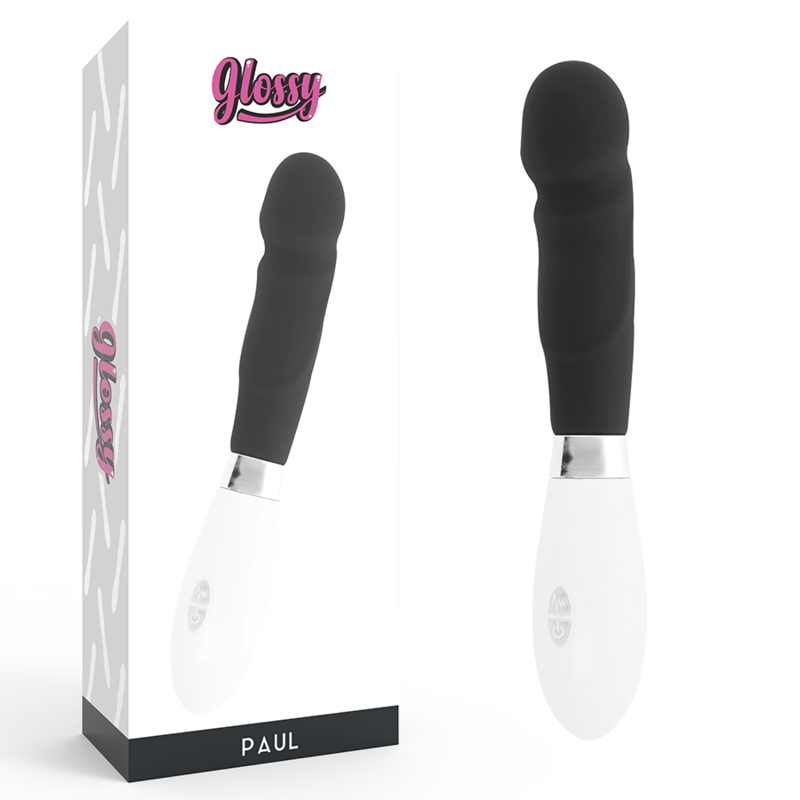 GLOSSY - VIBRADOR PAUL NEGRO