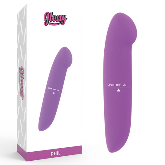 GLOSSY - PHIL VIBRADOR MORADO