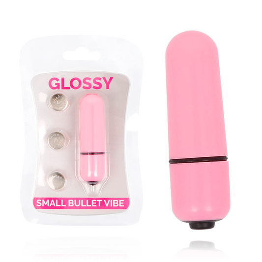 GLOSSY - PEQUEÑA BALA VIBRA ROSA