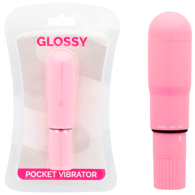 GLOSSY - VIBRADOR DE BOLSILLO ROSA