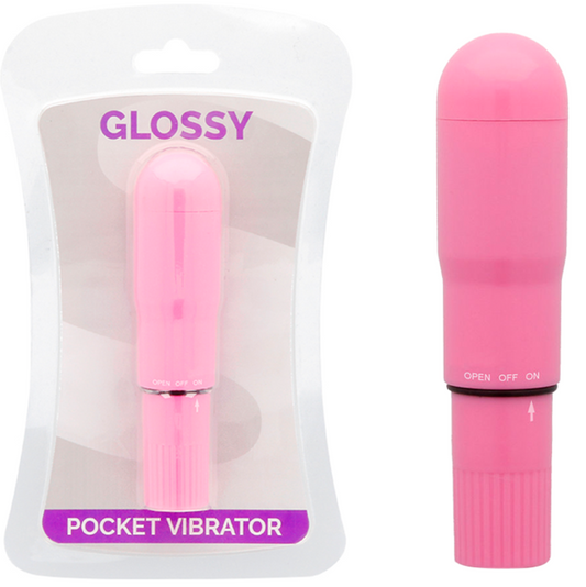 GLOSSY - VIBRADOR DE BOLSILLO ROSA OSCURO