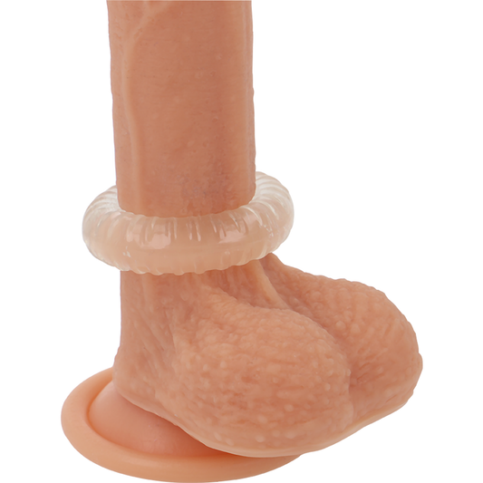 POWERING - ANILLO PARA EL PENE SUPER FLEXIBLE Y RESISTENTE 4.5CM PR07 TRANSPARENTE