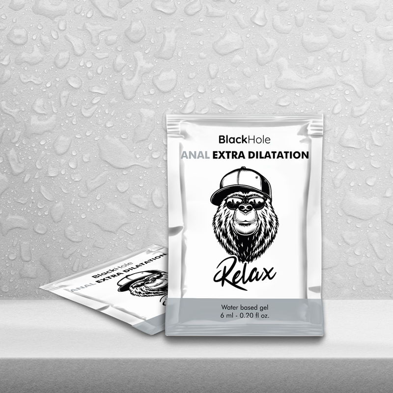 AGUJERO NEGRO - GEL A BASE DE AGUA EXTRA DILATACIÓN 6 ML DOSIS ÚNICA