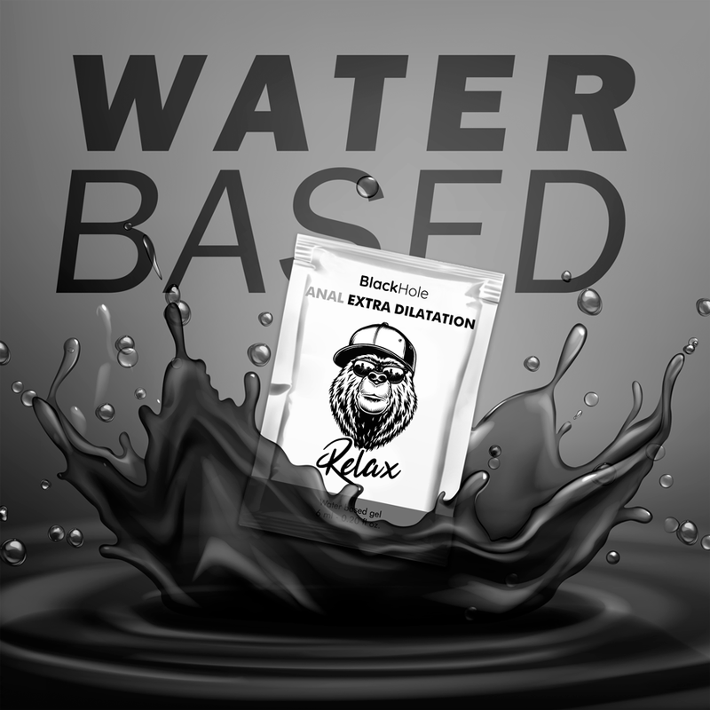 AGUJERO NEGRO - GEL A BASE DE AGUA EXTRA DILATACIÓN 6 ML DOSIS ÚNICA