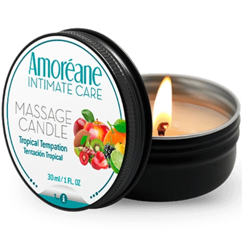 AMOREANE - VELA DE MASAJE TENTACIÓN TROPICAL 30 ML