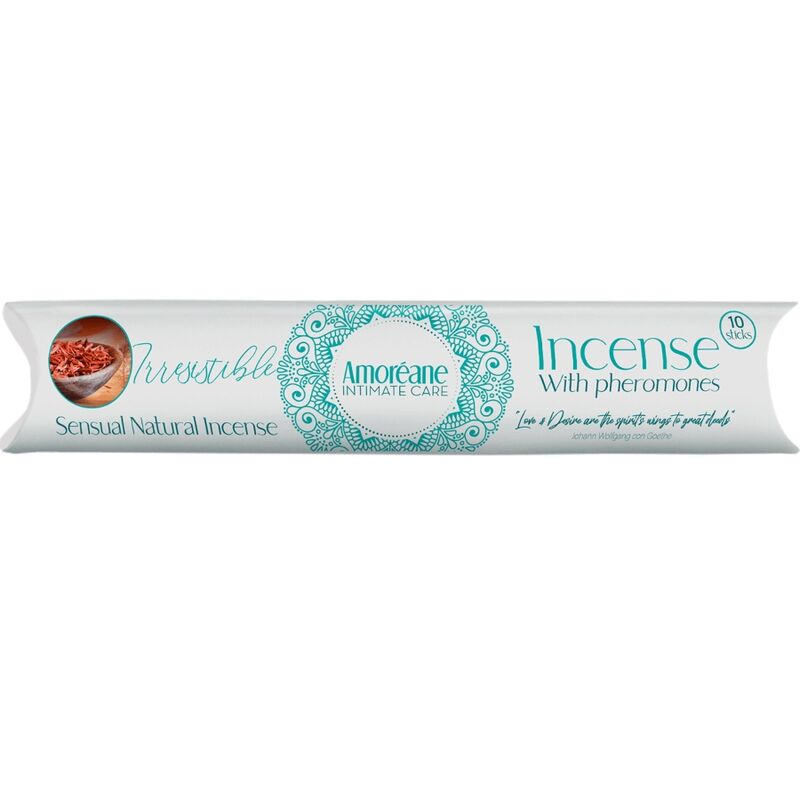 AMOREANE - INCIENSO IRRESISTIBLE CON FEROMONAS AROMA AMADERADO
