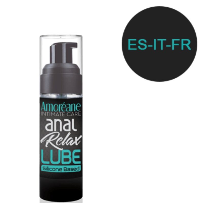 AMOREANE - LUBRICANTE ANAL A BASE DE SILICONA 30 ML ES/IT/FR