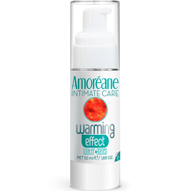AMOREANE - LUBRICANTE A BASE DE AGUA CON EFECTO CALOR 50 ML