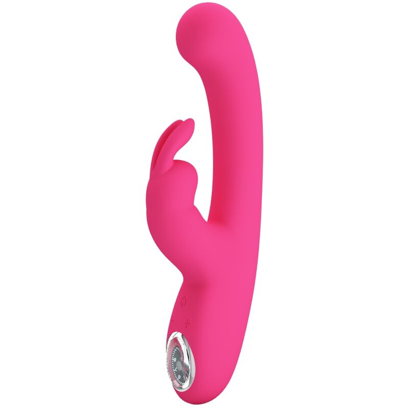 PRETTY LOVE - VIBRADOR CONEJO LAMAR Y PUNTO G ROSA