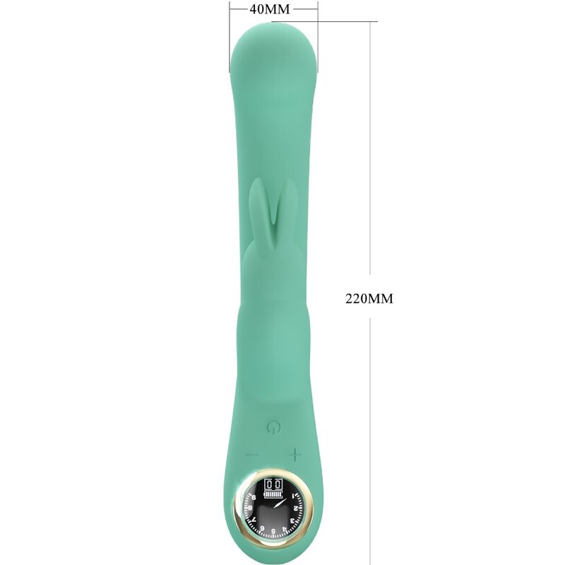 PRETTY LOVE - VIBRADOR LAMAR RABBIT Y PUNTO G VERDE
