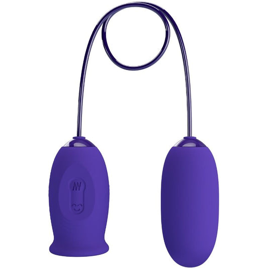 PRETTY LOVE - VIBRADOR ESTIMULADOR RECARGABLE DAISY YOUTH VIOLETA
