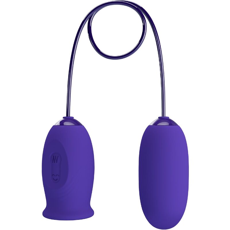 PRETTY LOVE - VIBRADOR ESTIMULADOR RECARGABLE DAISY YOUTH VIOLETA