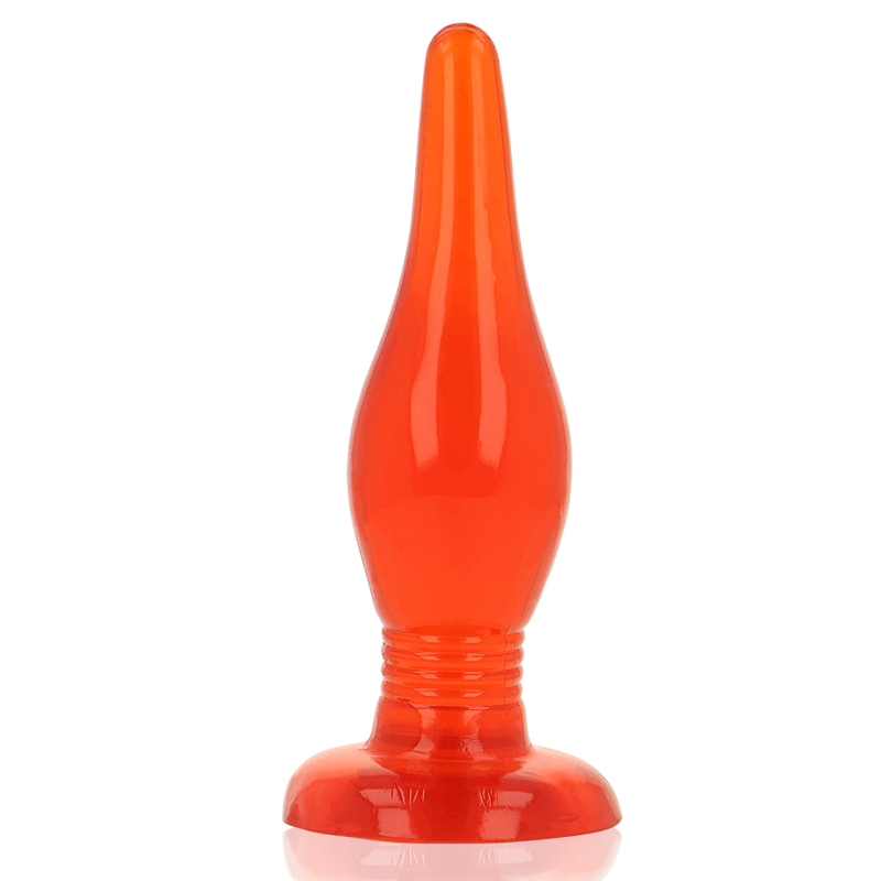 BAILE - PLUG ANAL ROJO DE TACTO SUAVE 14,2 CM