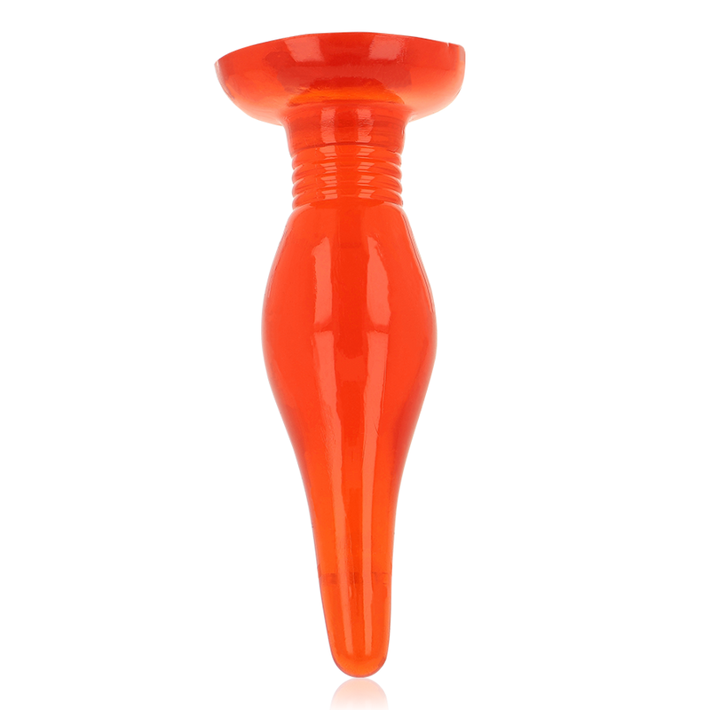BAILE - PLUG ANAL ROJO DE TACTO SUAVE 14,2 CM