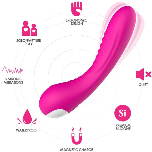 ARMONY - VIBRADOR LEGEND SILICONA FUCSIA