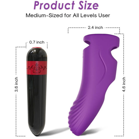 ARMONY - DEDO VIBRADOR AURORA MORADO