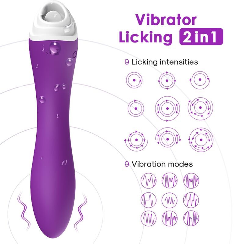 ARMONY - FAIRYLAND LIMKING CLITORIS VIBRADOR Y VIBRADOR MORADO