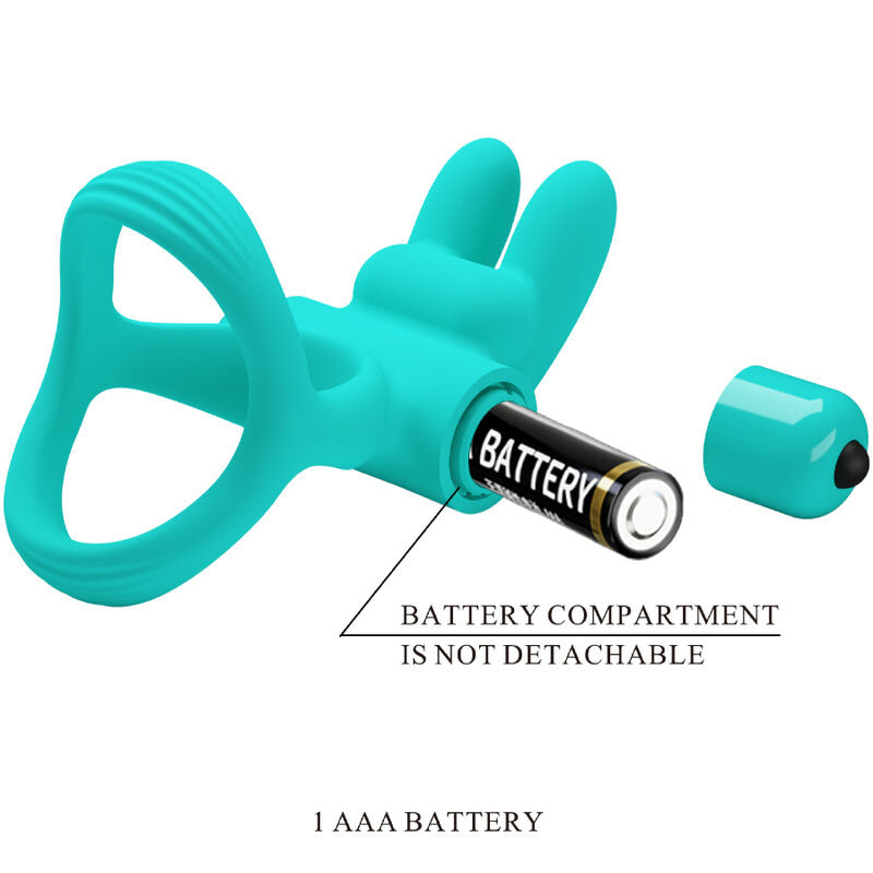 PRETTY LOVE - ANILLO VIBRADOR CONEJO VERDE DANTE