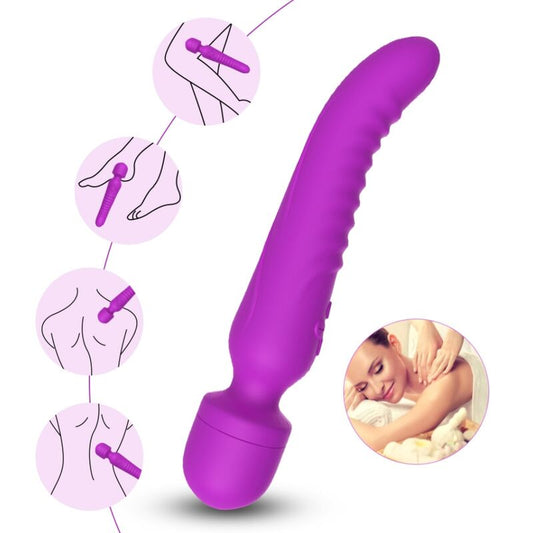 ARMONY - MASAJEADOR Y VIBRADOR MISSION EFECTO CALOR MORADO