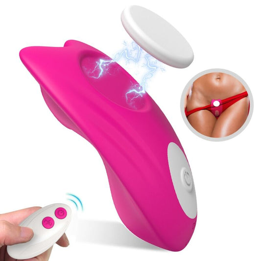 ARMONY - BRAGUITAS VIBRADORAS CON CONTROL REMOTO MARIPOSA ROSA