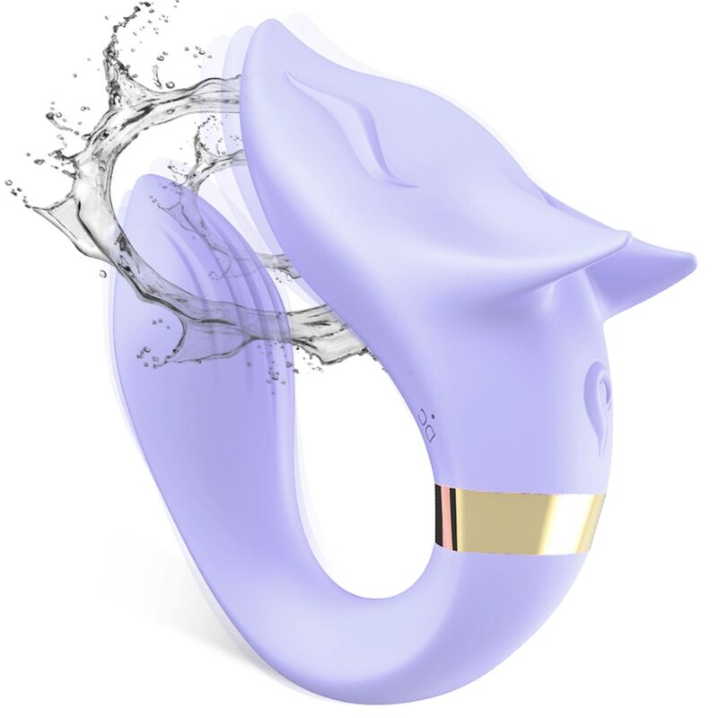 ARMONY - VIBRADOR FOX PARA PAREJAS CONTROL REMOTO MORADO