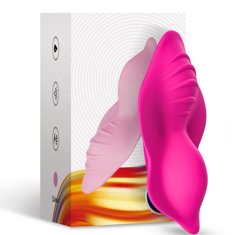 ARMONY - BRAGUITAS VIBRADORAS WHISPER CON CONTROL REMOTO FUCSIA